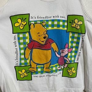 Vintage Winnie the Pooh racerback tank top